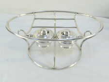 Ancien chauffe plat ovale en