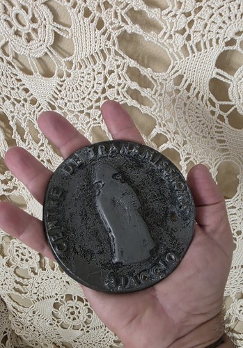 Ancienne plaque militaire - ancienne,
