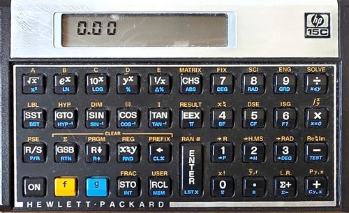 Hewlett packard 15c - packard, hp