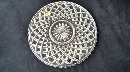 Dessous plat cristal au - de, en