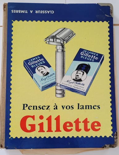 Ancien classeur publicitaire - ancien,