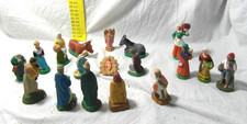 Santons - Crèche complète - Tout ce que vous voyez - +- 7cm -