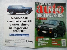 AUTO VERTE 4X4 N°145 06/1993 FORD MAVERICK YUKON TERRANO II HZJ 75 RANGE TWR 
