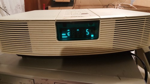 Vtg bose wave radio white - radio,