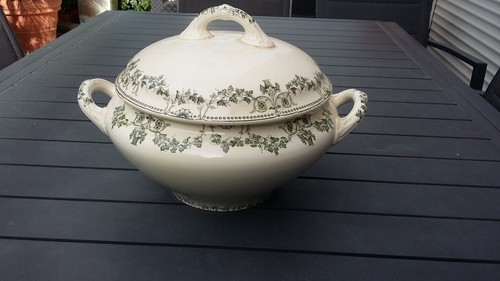 Ancien soupiere faience - ancien,