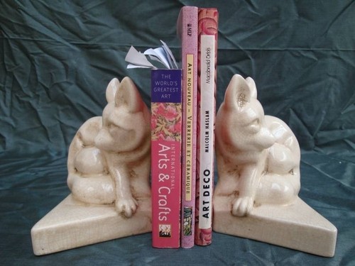 Serre livres figurine - figurine, renard