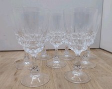 8 Verres A Eau Cristal D Arques Modele Pompadour