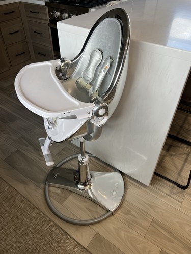 Fresco silver high chair - high,
