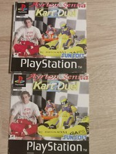 NOTICE MANUAL ONLY AYRTON SENNA KART DUEL SONY PS1 PLAYSTATION 1 SLIM PS2 PS3