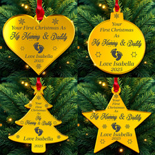 Personnalisé Premier Noël