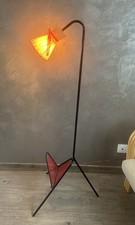 Ancien lampadaire tripode - ancien,