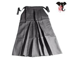 Blitz Hakama Noir Kendo Professionnel Aikido Modèle Japon Iaido Iaito Jutsu