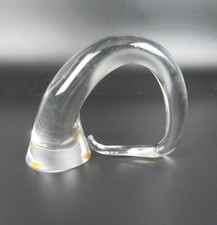 Royal Leerdam objet en verre OLIFANT Floris Meydam design 1969 Dutch Art Glass années 60