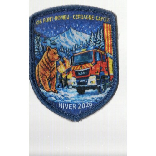 Ecussons pompiers font romeu - ecussons,
