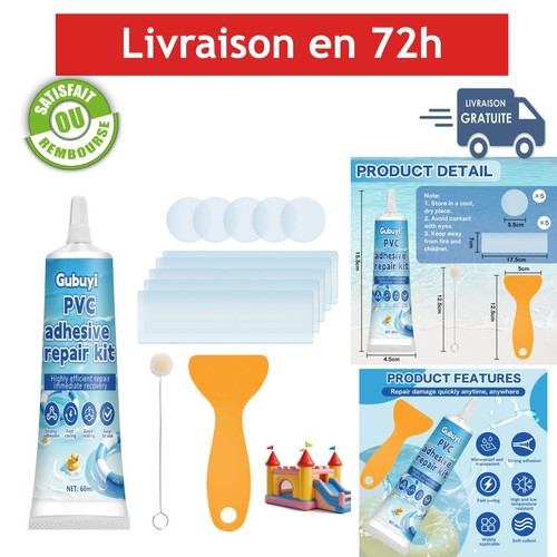 Kit réparation piscine - kit,