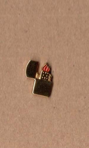 Pin briquet zippo signé - zippo, (signé