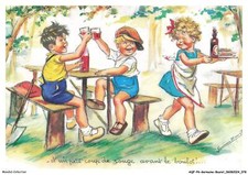 AQFP6-0396-GERMAINE-BOURET - buvons le vin