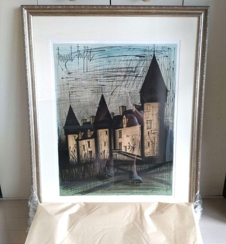 Lithographie château de - du,