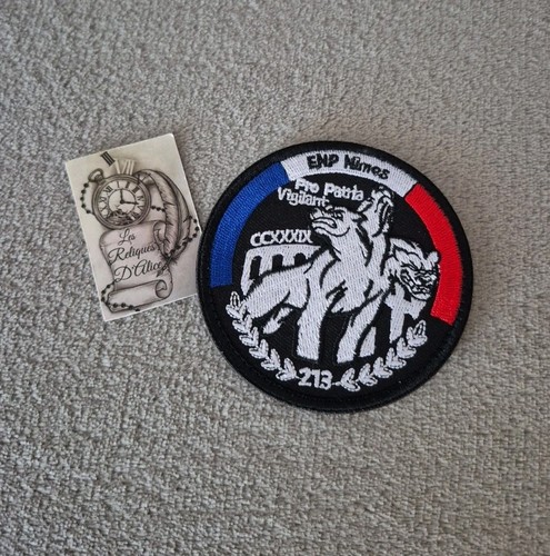 écusson velcro enp école - écusson,