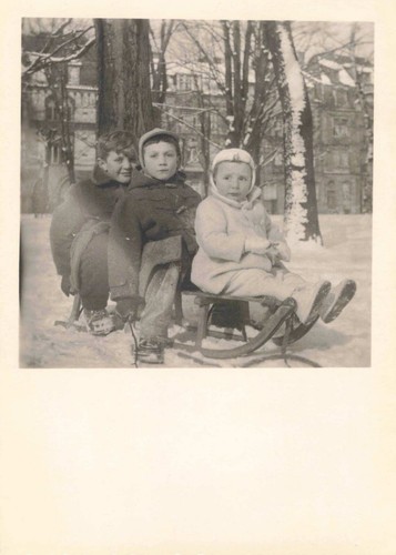 Ancienne photographie trio - photographie,