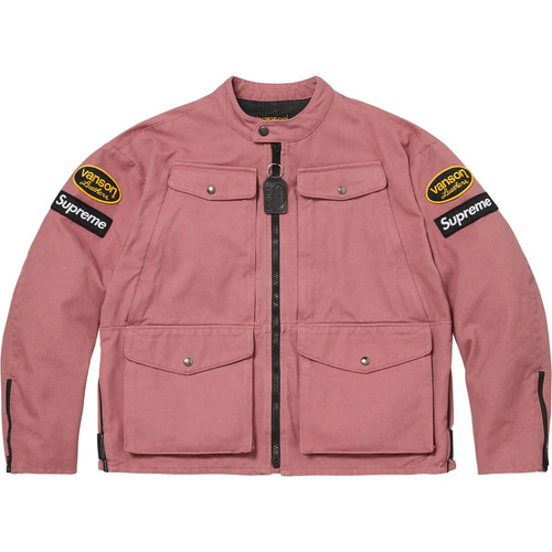 Veste supreme vanson - x, cuir
