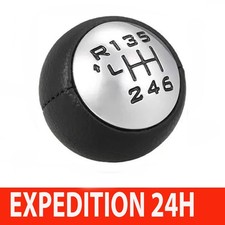 Pommeau levier de vitesse 6 compatible Citroën C3 C4 C8 Jumpy Peugeot 308 3008