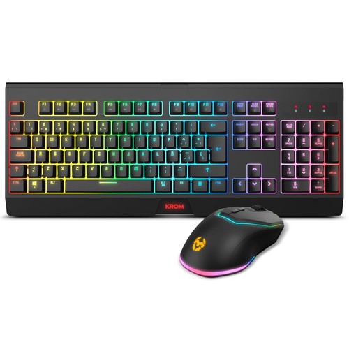 Clavier krom nxkromkblsp noir - krom,