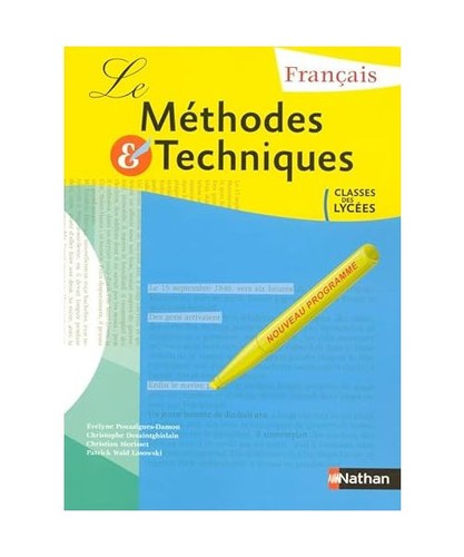 Francais methodes - methodes, et
