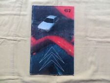 CITROËN - bulletin trimestriel d'information n°67 - 1982