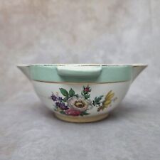 Saucière Ronde Badonvillier HB - Vert Clair et Fleurs -