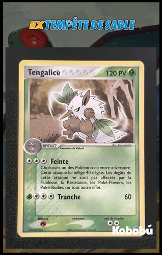 Carte pokémon tengalice - carte,