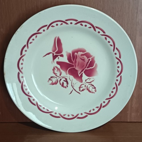 Assiette plate digoin - plate,