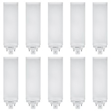 10 X Osram LED Dulux T/E 16W=32W /840 GX24q-3 1800lm Blanc Neutre 4000K HF & AC