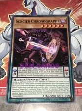 Carte Yu Gi Oh SORCIER CHRONOGRAPHE LED6-FR052 x 2