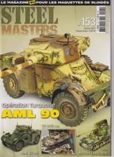 STEEL MASTERS N°153 AML 90 / AML 60 / TD M10 / MARDER I LORRAINE / PANHARD 178 2