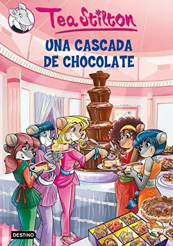 Una cascada chocolate tea - una, de