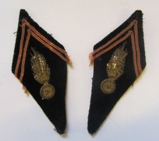 pattes de col d'officier du