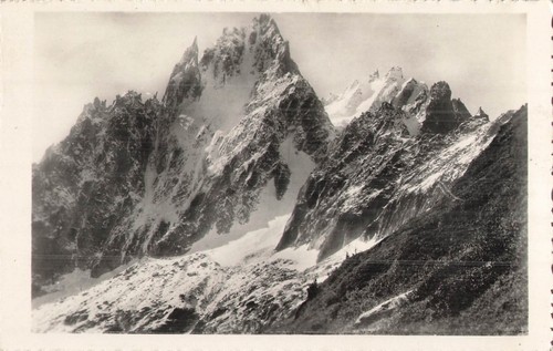 Massif grands charmoz - massif,