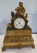 Pendule en bronze double