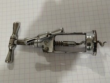 Ancien tire bouchon crémaillère JP Jacques Pérille déposé French corkscrew 