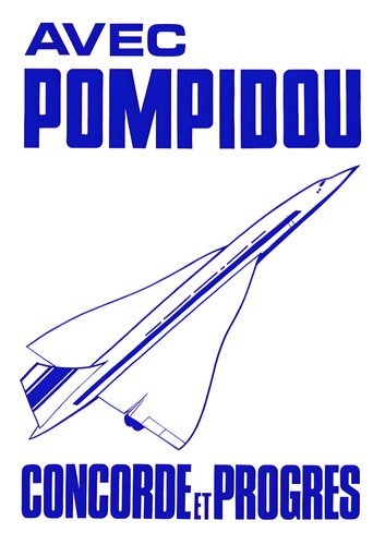 Carte postale concorde et - postale,
