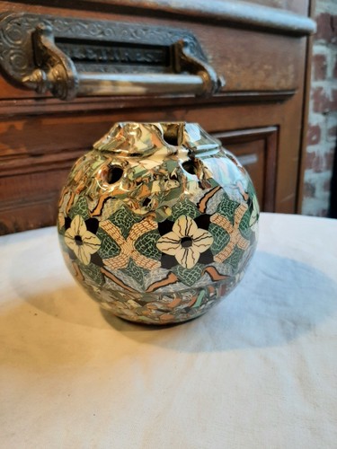 Vase pic fleurs gerbino - pic, signé
