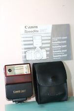 Flash Canon 244T + mode d'emploi + étui