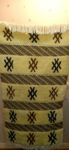 Tapis berbère fait - fait, 100%