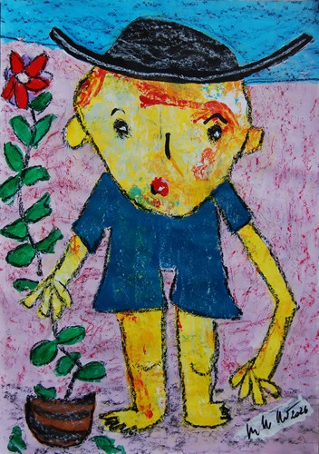 Art brut sur - , 42x49,4