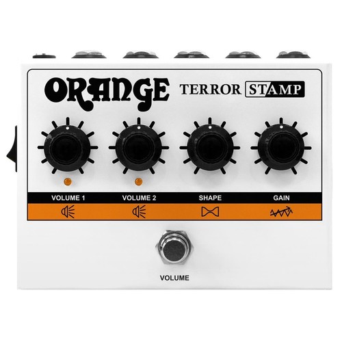 Orange terror stamp pedal - orange,