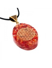 Orgonite Pendentif fleur de