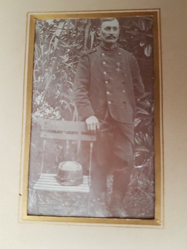 Ancien album photos 1900 cuir