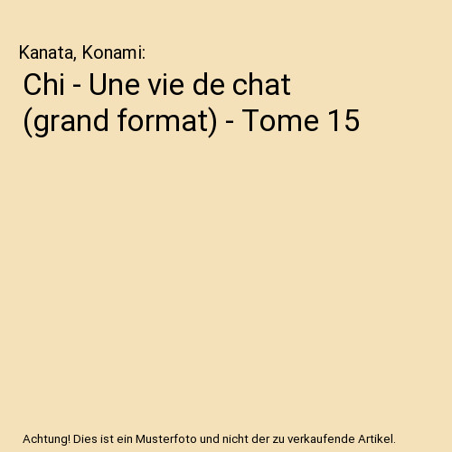 Chi une vie chat - une,