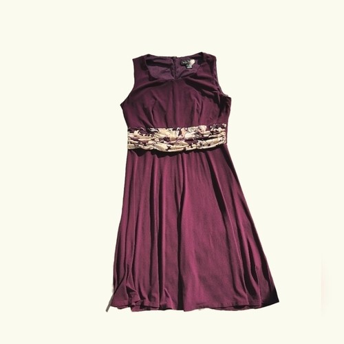 Purple sleeveless jessica - purple,